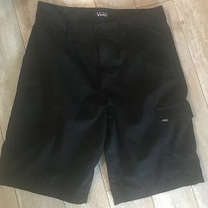 Vans black shorts